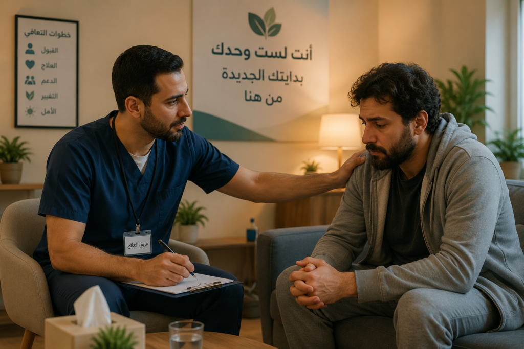 إشراف طبي على مرحلة سحب السموم لتخفيف أعراض انسحاب المخدرات بأمان
