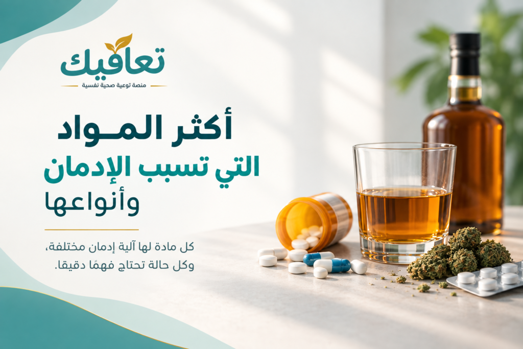 أكثر المواد التي تسبب الإدمان وأسباب خطورتها